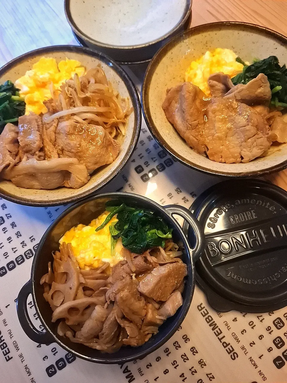 2025.2.15 自分弁当&置き丼🍱|あずきラテさん