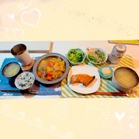 ２／８ ｓａｔ 晩ごはん🍴＊○°|rinaronarさん