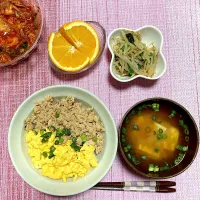 鶏そぼろ丼|akkoさん