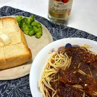 自分の食べたいものを食べる夕飯|たわしさん