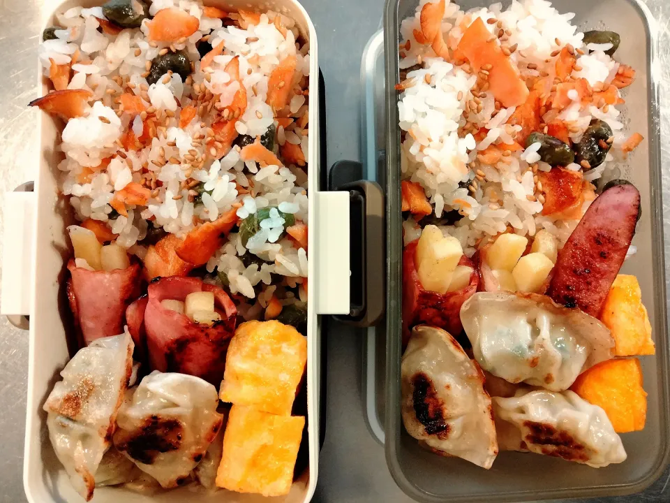 中学生の長女・長男に捧ぐお弁当|めぐさん