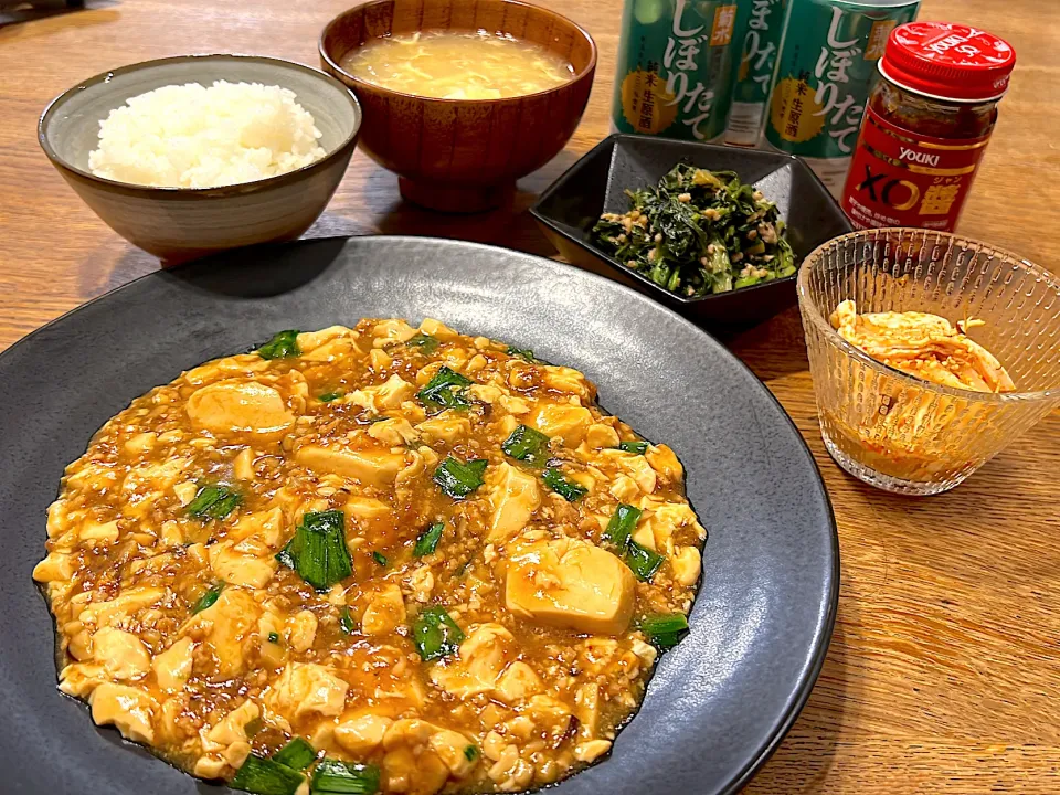麻婆豆腐な晩ごはん|Riccaさん