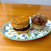 米粉あんバタースコーン&米粉チョコチップマフィン|あけみさん