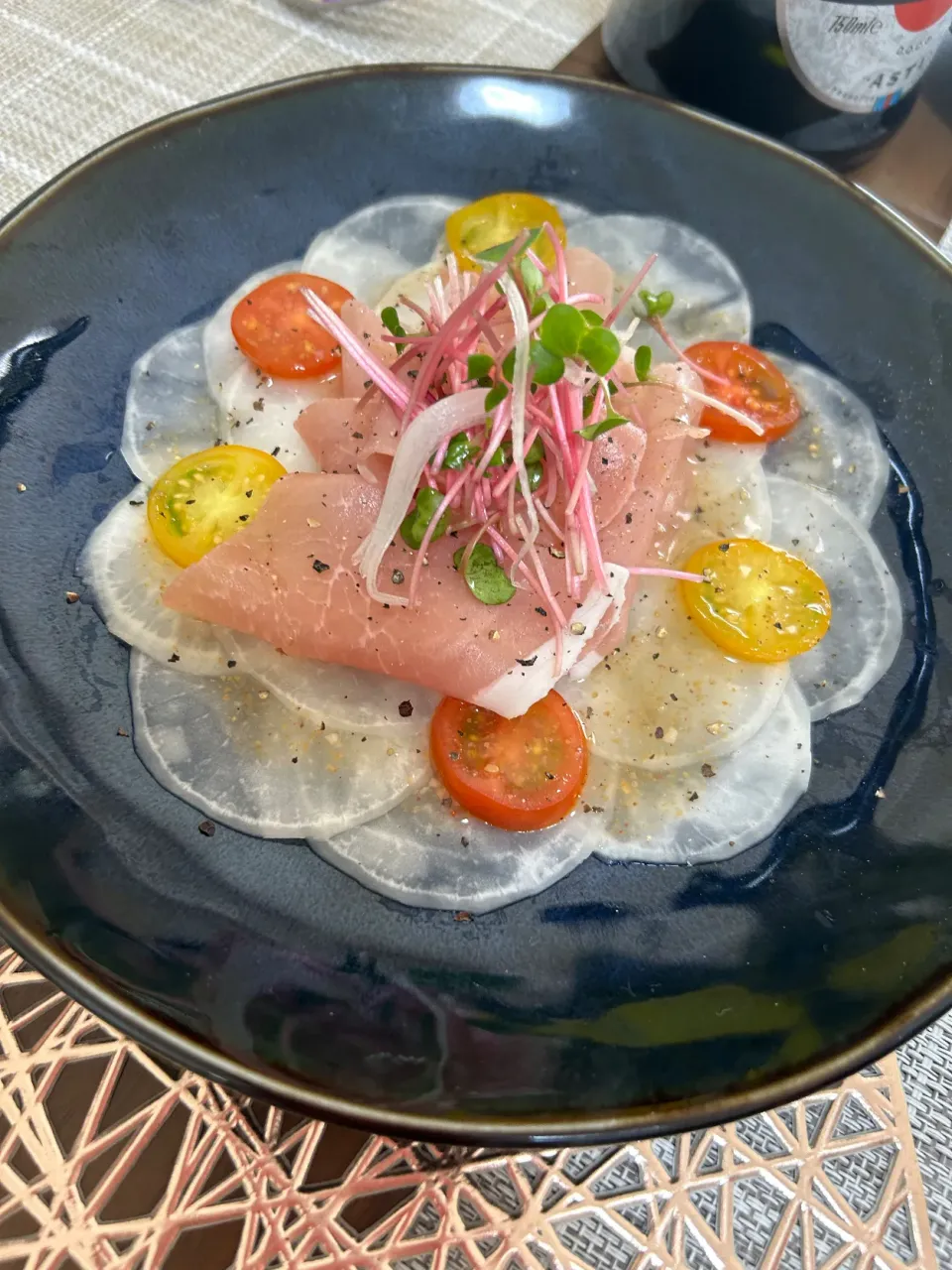 生ハムカルパッチョ|みやさん