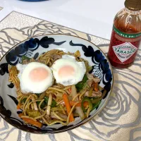 餡かけ焼きそば|卍さん