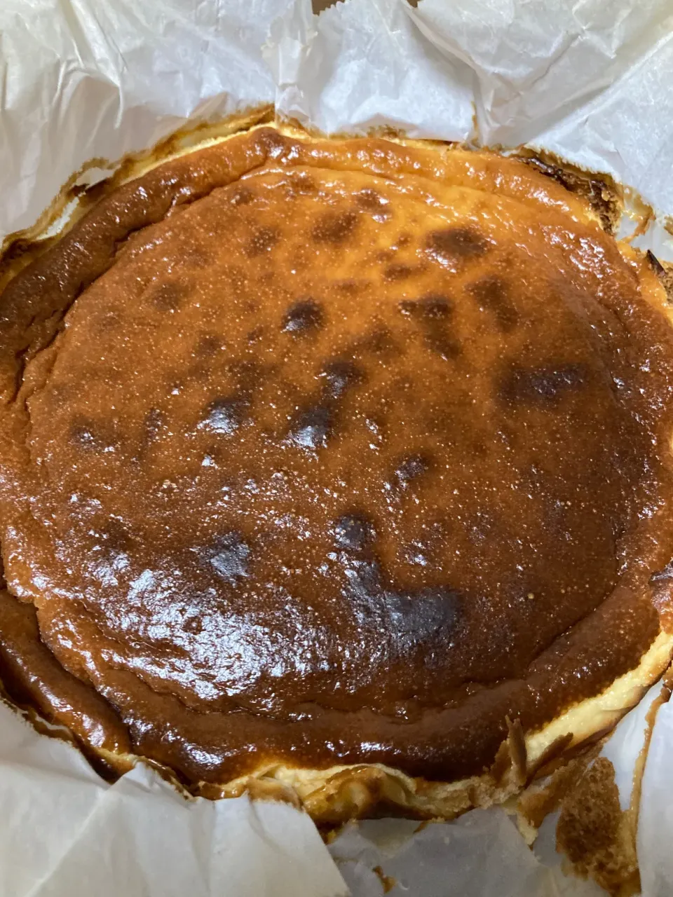 バレンタイン　バスクケーキ|ちいこさん