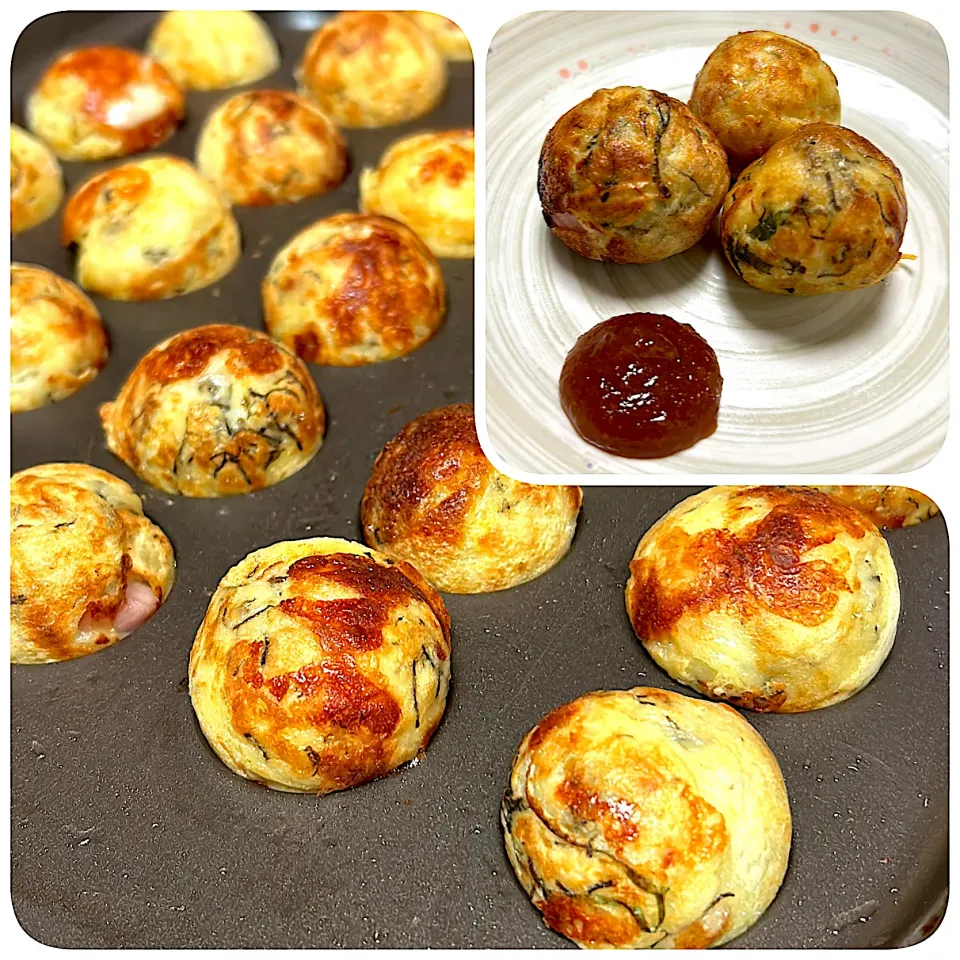 いろいろアルモンデのたこ焼き風、ゆず味噌で|柚子きりかさん