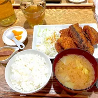 奏す庵　ベジカツ定食|ぽんぽこまめだ。さん