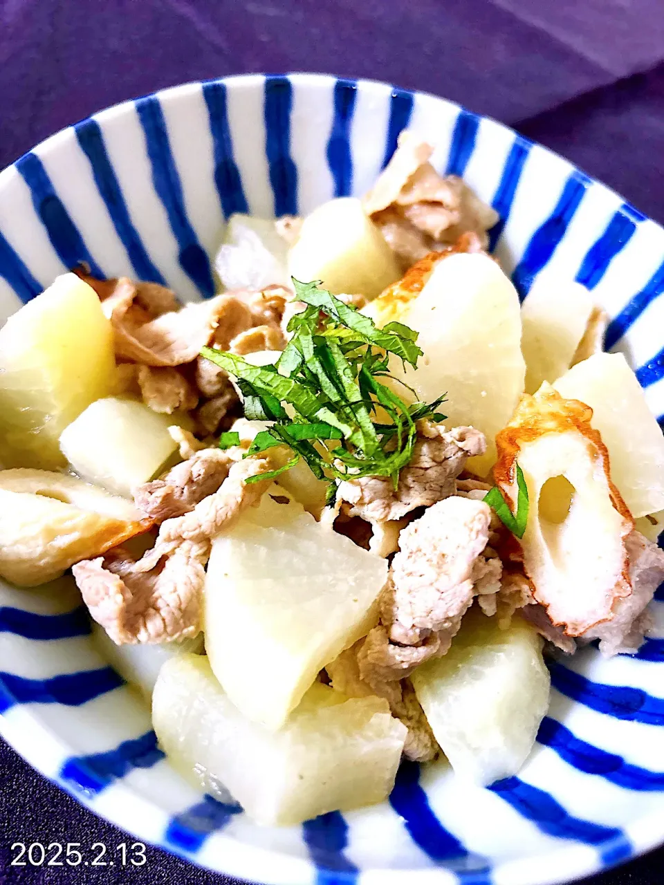 大根　竹輪　豚肉のこれうまつゆ煮|オーロラさん