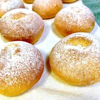 Baked ricotta doughnuts with a hint of citrus|gonbenさん