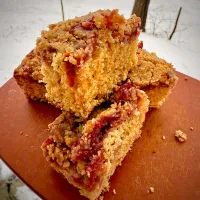 Raspberry coffee cake| Dean M Rogersさん