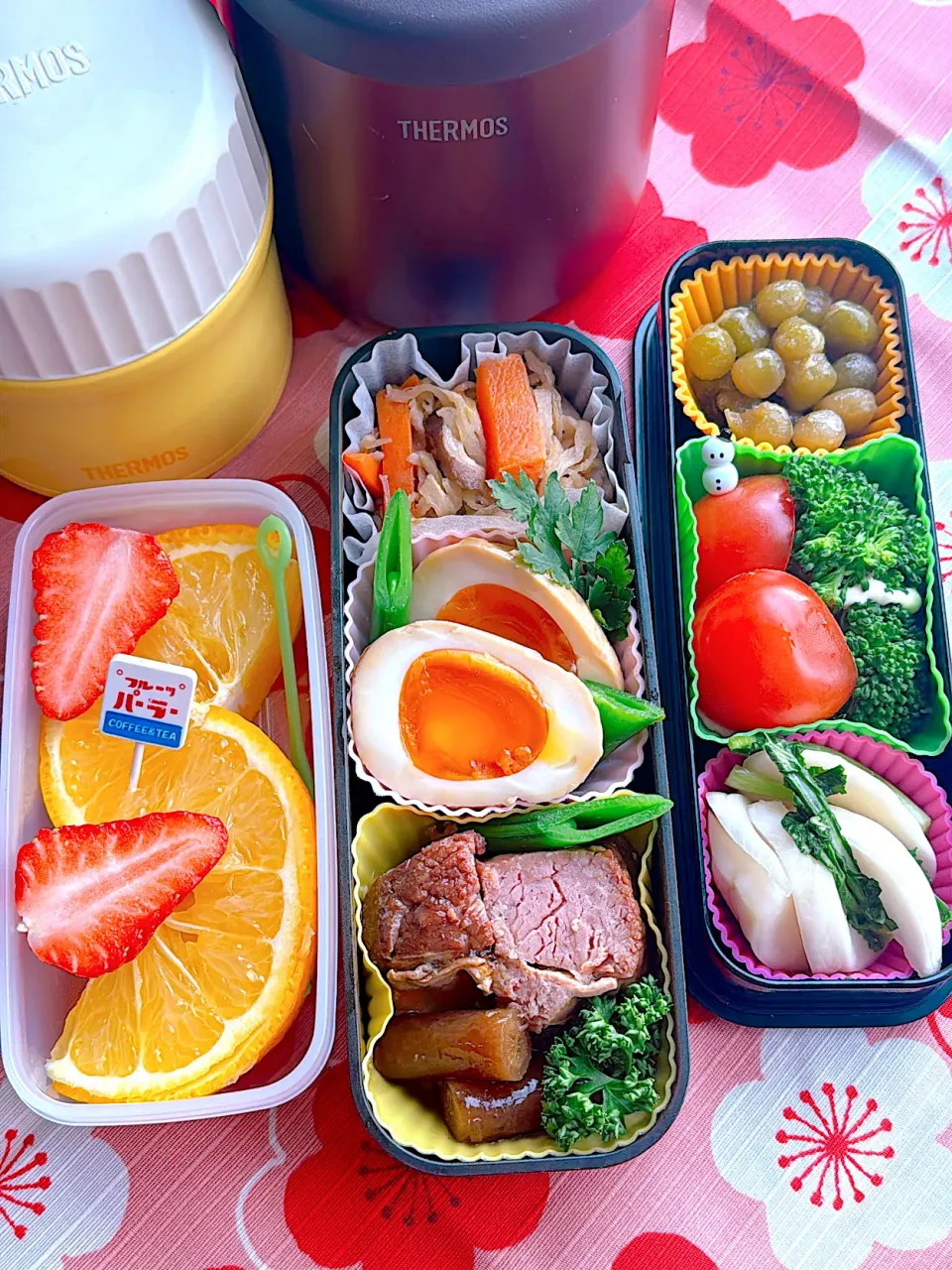 2025/02/17豚バラ角煮と半熟卵のお弁当|Blueberry🫐さん