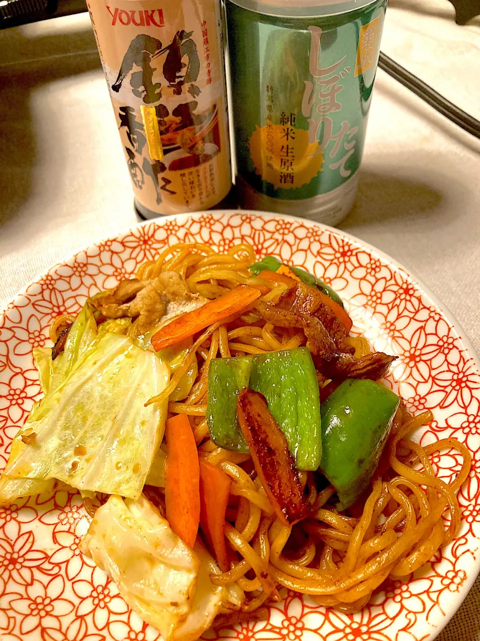 焼きそばと香酢|はっちさん