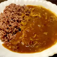 古代米&玄米で牛すじカレー|mottoさん