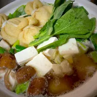 鶏肉と白身魚の寄せ鍋🍲| もえさん