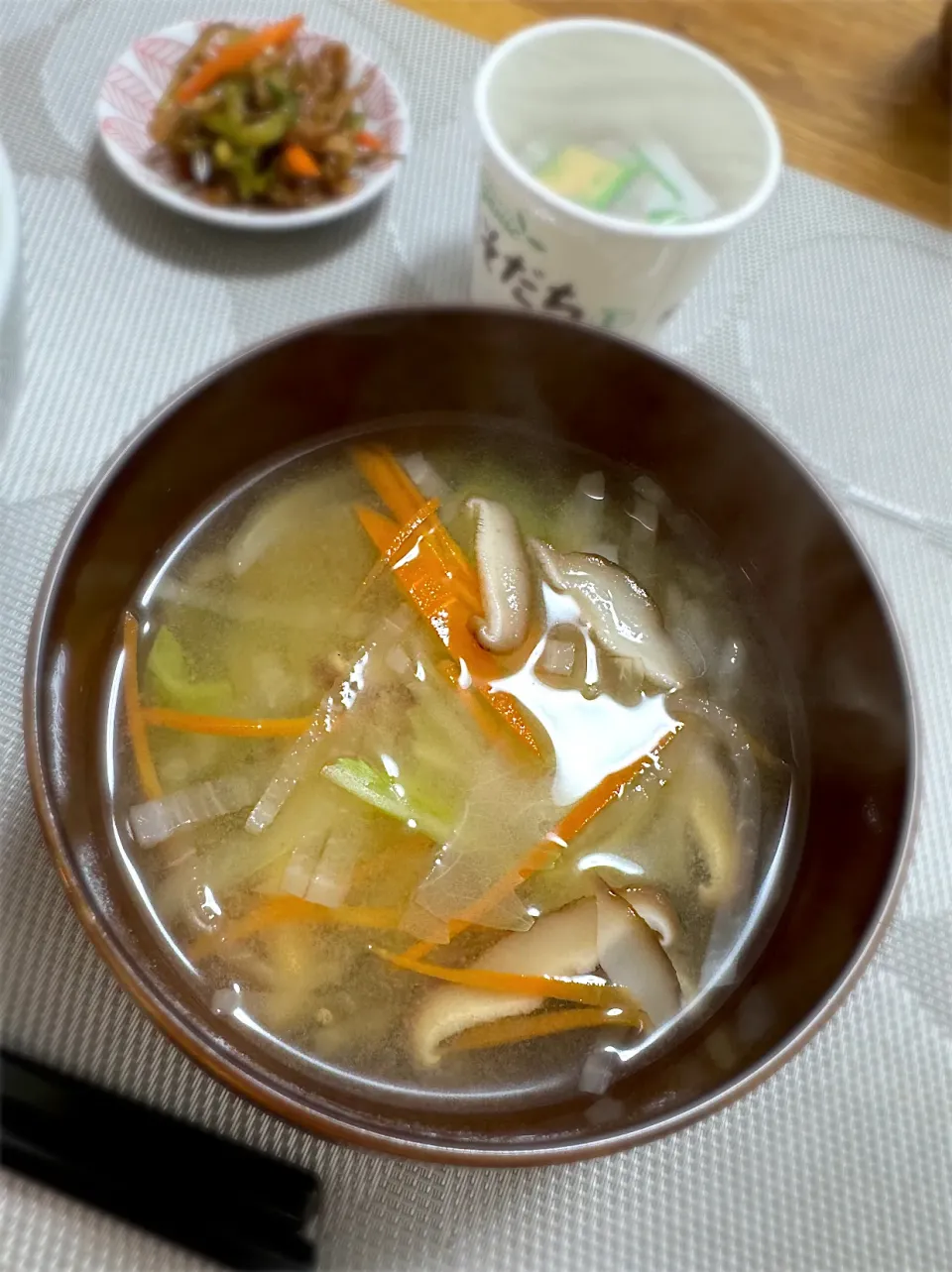 アルモンデ野菜たっぷりお味噌汁|morimi32さん