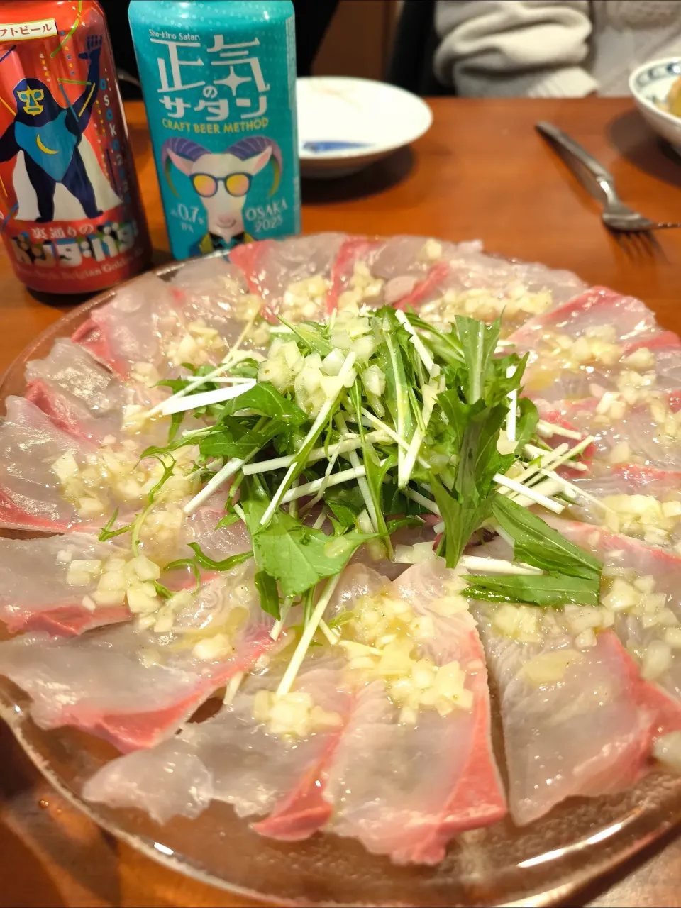 カンパチのカルパッチョ|Funky Chefさん