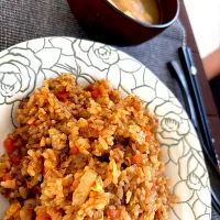 焦がし醤油炒飯|きなこさん