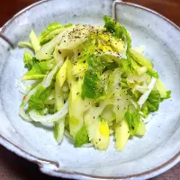 はーさんの料理 セロリとさきいかのつまみ|あーさん