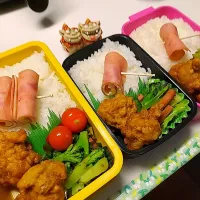 夫弁当､娘弁当､私弁当|みどりさん