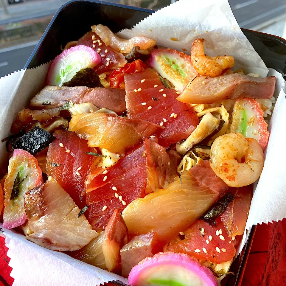 鰤と鮪のちらし寿司|Kさん
