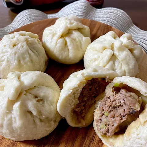 「ＸＯ醤」を使ってみたSnapdishの料理・レシピ写真:XO醤とオイスターソース使いの肉まん✨