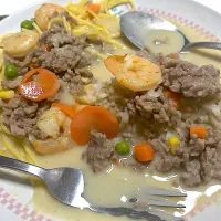 麺かご飯か⁉️  あなたはどっちから食べる⁉️（笑）|Yoshihiro Andoさん