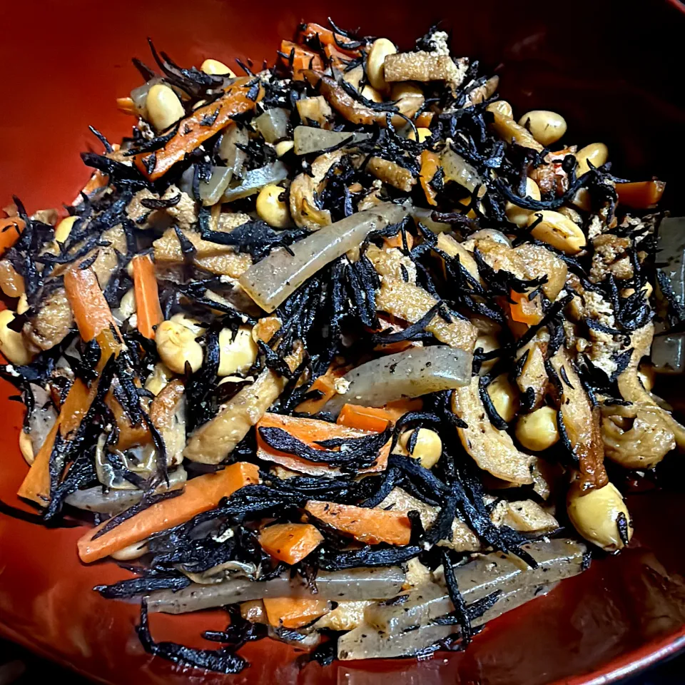 つぶみそ五目ひじき煮|たまさん