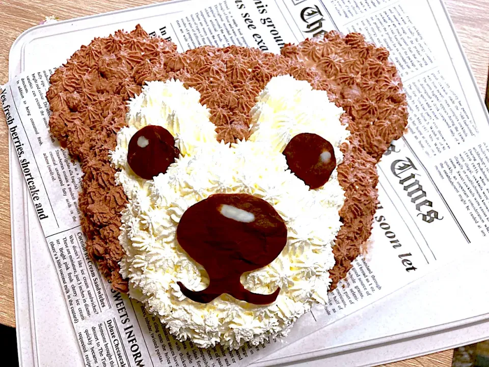 ダッフィー⁉️のケーキ🍰😅|🍊🍒ユッキー🎂🍞🍲さん