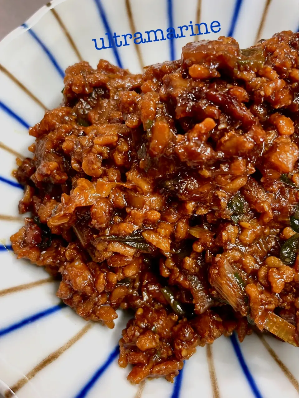 ＊ごぼうとねぎの肉味噌♪＊|ultramarineさん