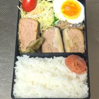 椎茸&ピーマン肉詰め弁当|黒川克博さん