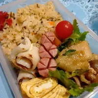 炊き込みごはん豚バラ甘辛煮弁当|yayoi.Kさん