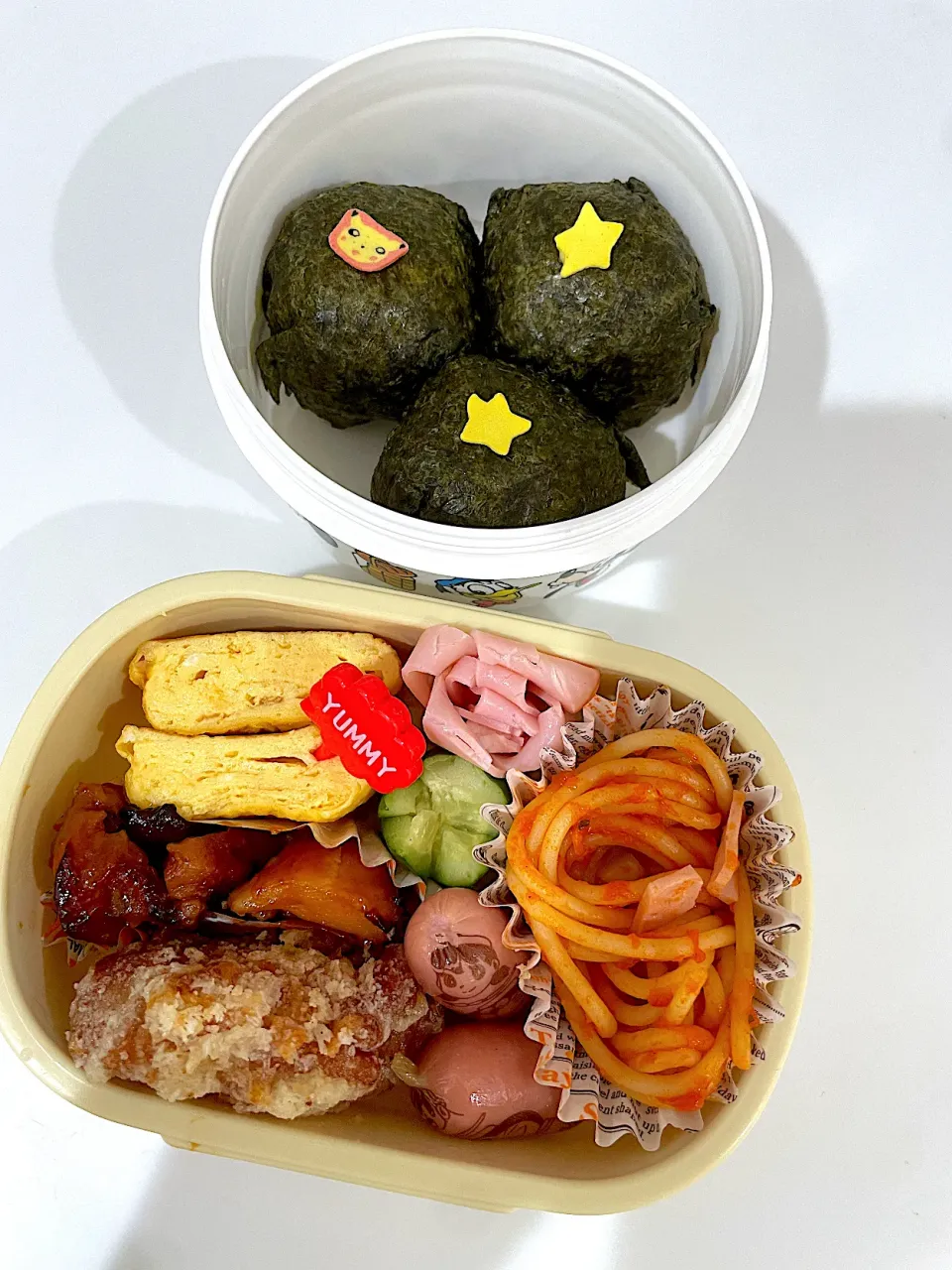 幼稚園弁当🍱おにぎり|mari＊yuakitoさん