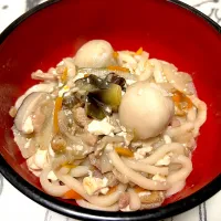 けんちん風 味噌煮込みうどん|momoさん