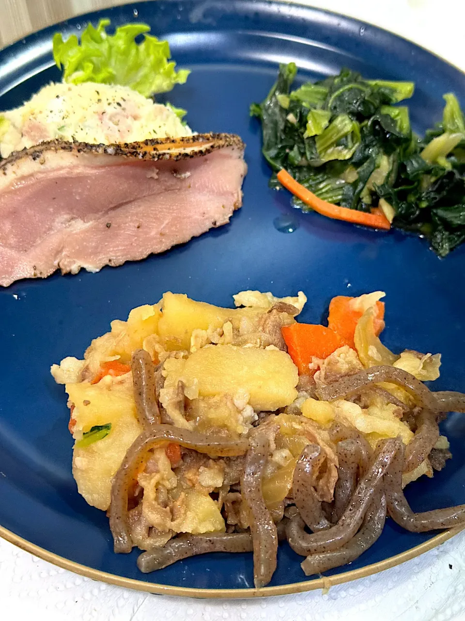 ある日の夕食ワンプレート🍽️|🐧ペンギン2さん