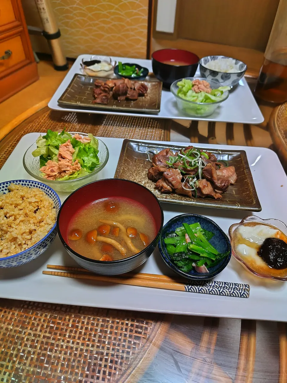 ぎんさんのお料理参考にした定食です✨|rikako♪。.:＊さん