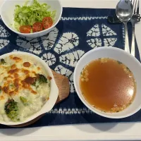 お昼ご飯🎵クリームシチューリメイク| kiyominさん