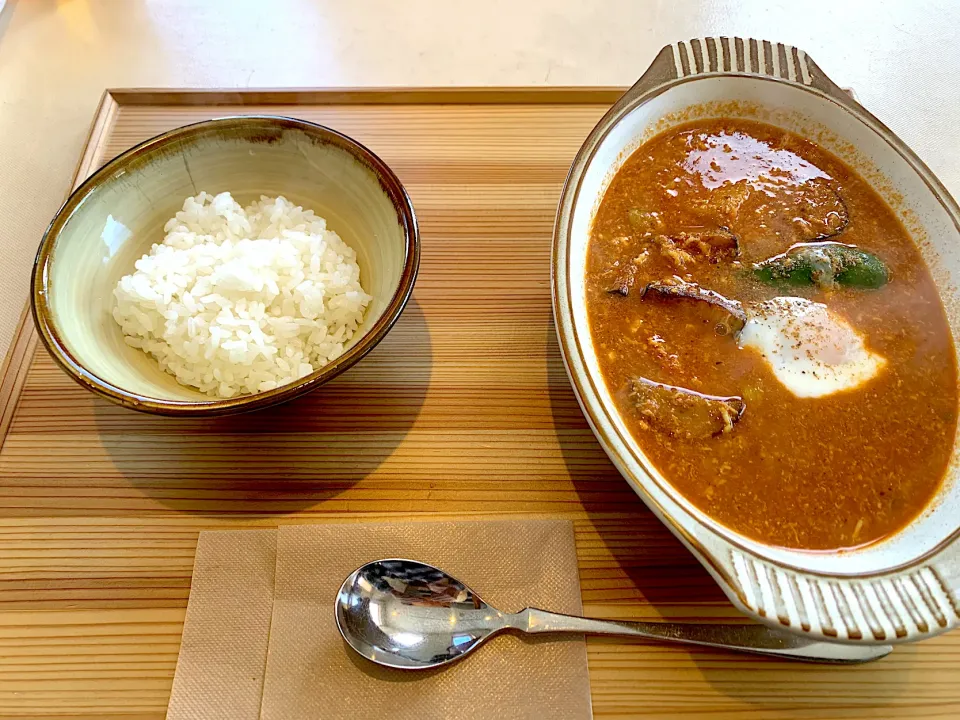 月見ナンコツキーマカレー🍛|kyoさん