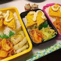 夫弁当､娘弁当､私弁当|みどりさん