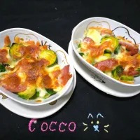 芽キャベツのチーズ焼き✨|cocco+さん