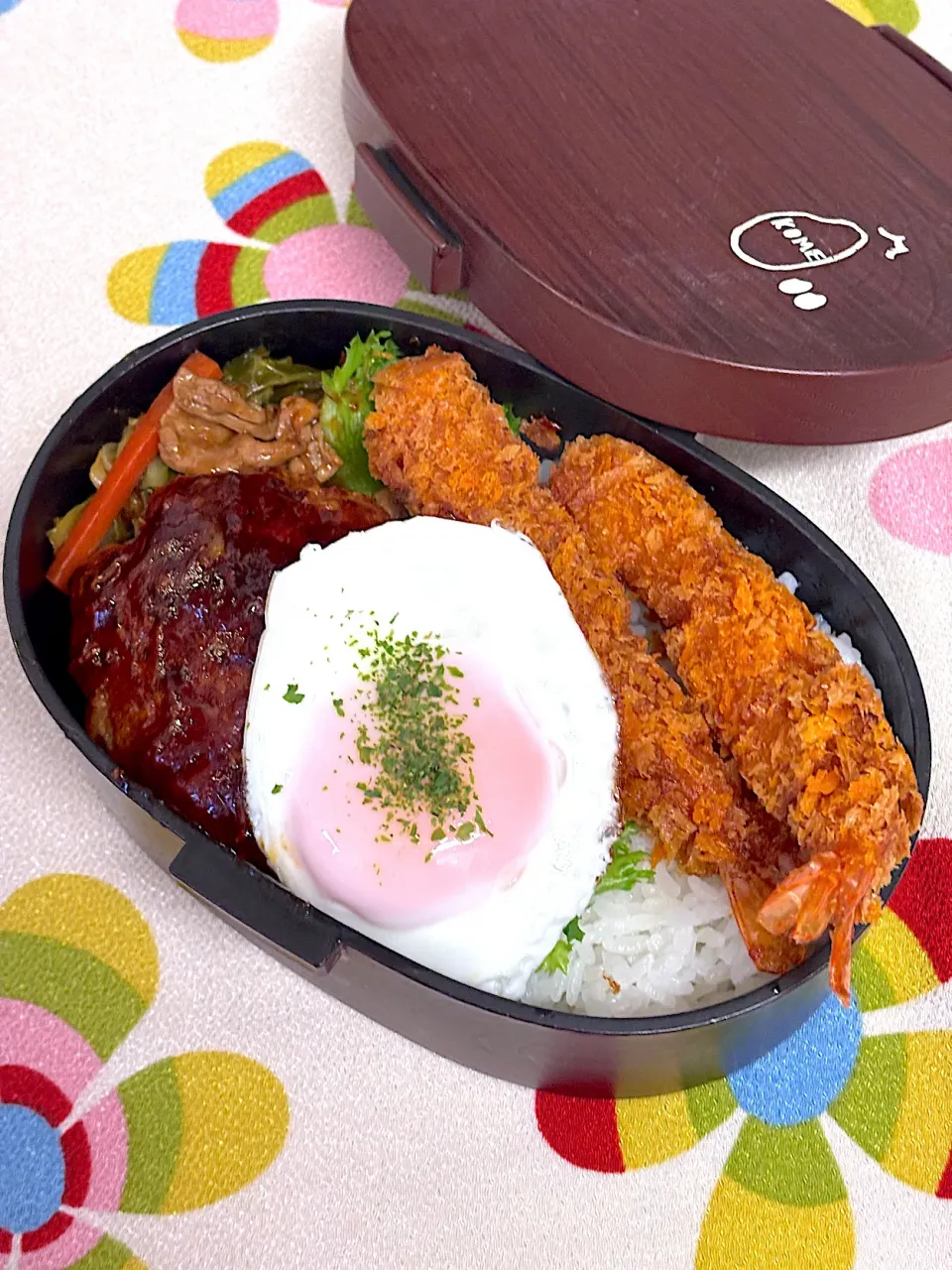ハンバーグ弁当|Chiharϋnさん