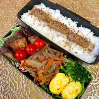 (2/20)旦那のお弁当🍱　ソーセージが😅|Kahoさん