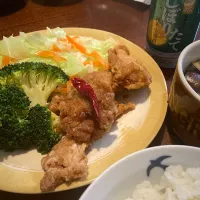 鶏唐揚の香酢がけ|こじまるさん