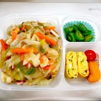 🙂皿うどん弁当🙂|Laniさん