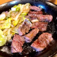 牛ハラミ肉のシンプルソテー|じゅんさんさん