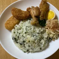 わかめご飯プレート|ここなりさん