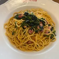 ほうれん草とベーコンのパスタ| takashiwagaさん