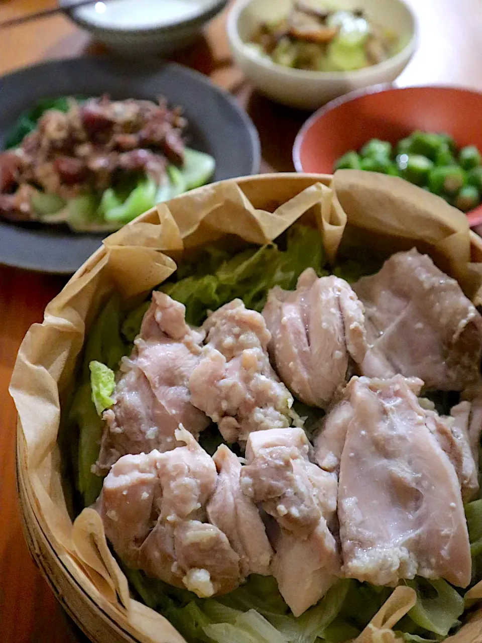 鶏肉の玉ねぎ麹漬け蒸し|@chieko_tanabe_さん