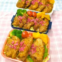 チキン南蛮弁当❤|みちゅあしさん