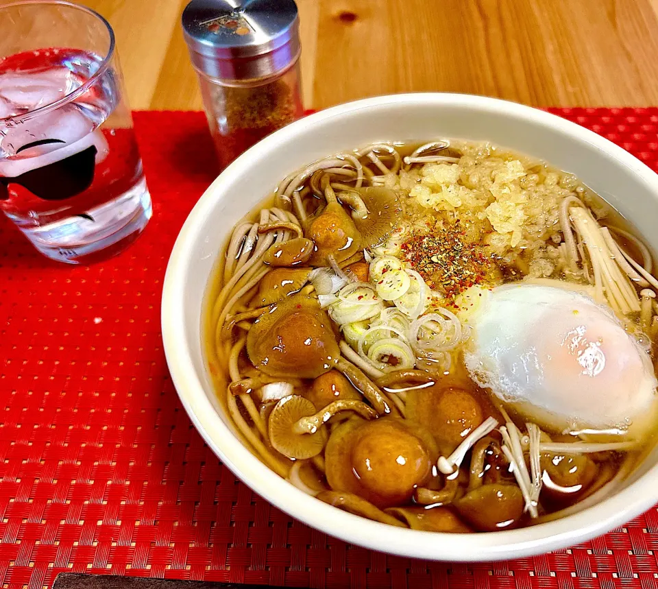 なめこ蕎麦|バイパーJIJIさん